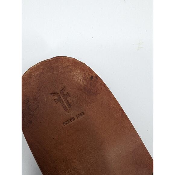FRYE Criss Cross Slide Sandal Women's size 10M Casual Summer Leather - Picture 3 of 7
